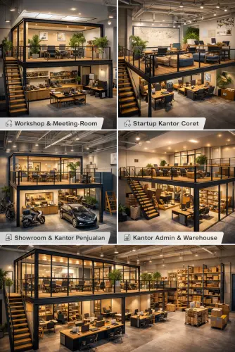 Mezzanine Ruang Kantor di Citra Raya