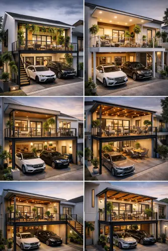 Mezannine Teras Rumah Keren di Citra Raya